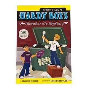 Hardy Boys Secret Files Book 5 A Monster of a Mystery New